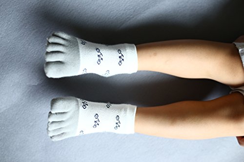 Tesson Boys & Girl Pattern Soft Tube Finger Toe Socks 3-6Yrs4