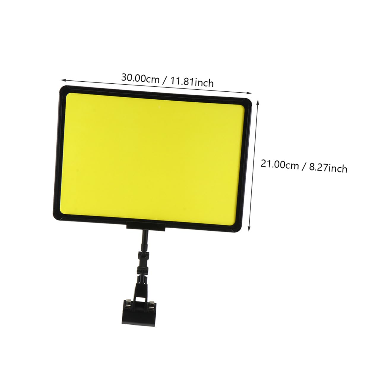 SUPVOX Porta-Prezzi per Supermercati 3 Pezzi Supporto Verticale per Cartellini dei Prezzi in ABS Resistente All’Usura Clip Multifunzione per Esposizione Prezzi di Frutta e Verdura in