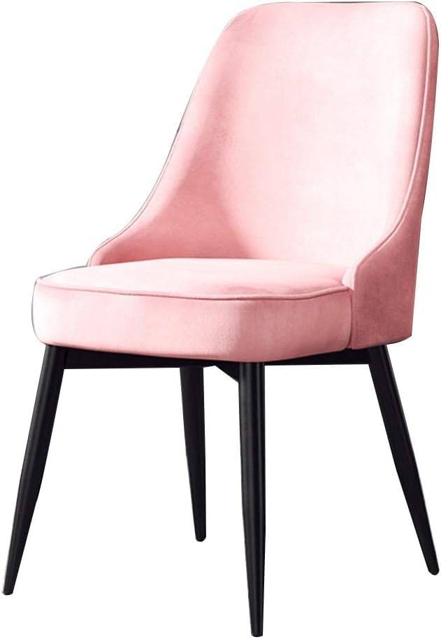 Chaise de salle à manger en velours doux fauteuil de maquillage pour balcon