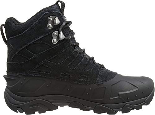 Merrell Men's Moab Polar Waterproof Winter Boot,Black,10.5 M US