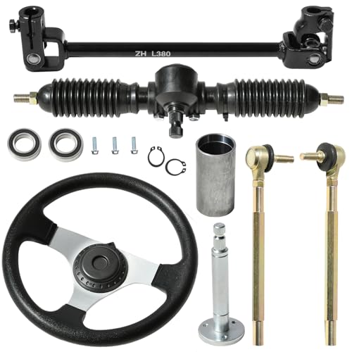 Volant - DILWE - 14 Pouces - Cuir PU - Alliage D'aluminium - Compatible