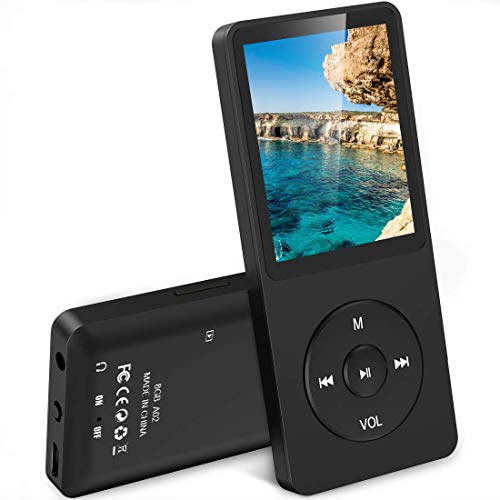 AGPTEK A02 8GB & 70 Hours Playback MP3 Lossless Sound Music Player