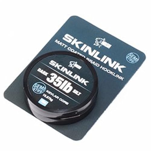 Nash Skin Link tresse gainée carpe limon foncé semi-rigide 10m