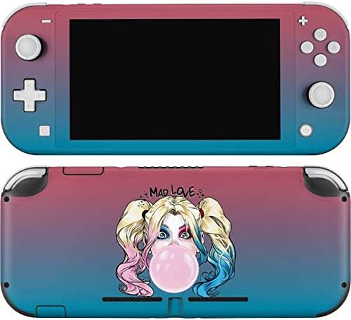 Skinit Decal Gaming Skin Compatible with Nintendo Switch Lite - Officially Licensed DC Comics Harley Quinn Mad Love Design