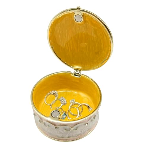 Boîte à bibelots pour bijoux de danse résolvant le rangement des bagues - 7