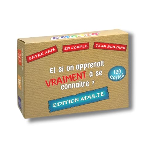 Et si on apprenait VRAIMENT à se connaitre ? 120 questions pour découvrir sa personnalité et celle des autres | Entre amis, en couple, en team building |...