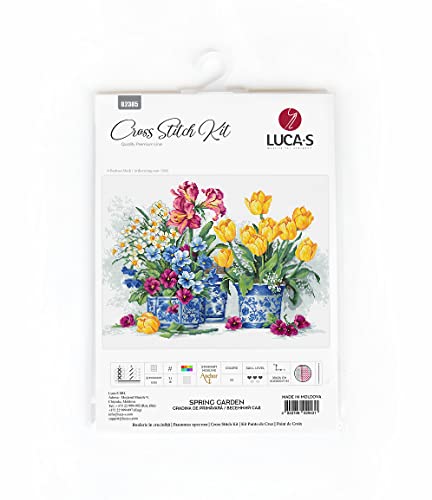 Lucas-S Spring Garden Counted Cross-Stitch Kit #TOP1