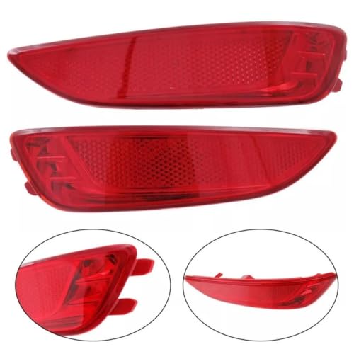 Réflecteurs de pare-chocs pour Accent Hatchback 2012-2017 rouge 2 pièces - 4