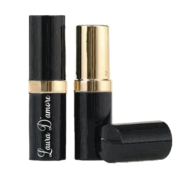 Laura D’amore Velvet Matte Lipstick Black Tube Lipstick Moonlight Morning