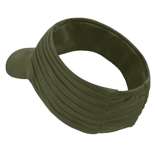 Image of Sports Sun Visor for Men Women UV Protection Lightweight Packable Stretchy Hats for Running, Tennis, Golf