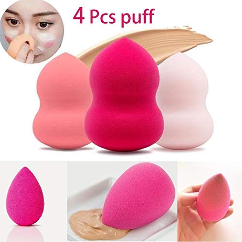 Image of SUNISA Makeup Sponges Blenders for Blending Makeup - (Pack of 4)