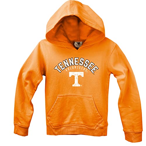 Wes and Willy NCAA Kids Fleece Hoodie Tennessee Volunteers 7 TN Orange