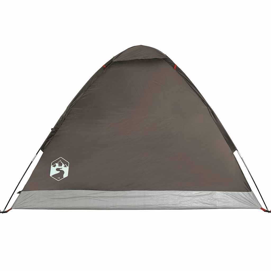 Tienda Camping Domo 4 Personas Azul Impermeable