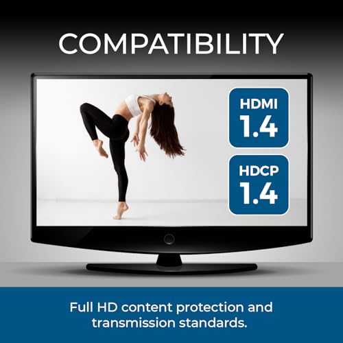 Image of OREI HDMI over Ethernet Extender Over CAT5 /CAT6 over IP one to many option, with IR Upto 330 Feet - Loop Out - 1080P Full HD Signal Distribution (HD-EXM330-K)