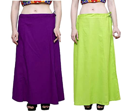 Image of Plus Size Cotton Petticoat for Women Combo (Size S to 6XL)