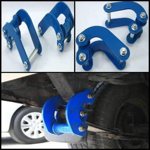 NEW Rear 1 Pair Double Shackles Comfort Suspension Fits For Suspension Fits Pickup Hilux Vigo D40 sr5 2005 Onwards