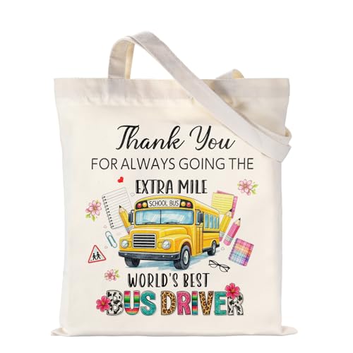 Bolsa tote para conductora de autobús escolar miniatura 1