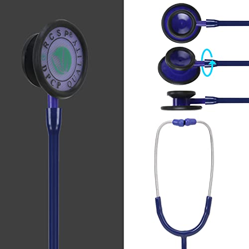 Image of RCSP Stethoscope for Kids Playing Toys Doctor Blue Plastic Body Clear Sound Light Weight Chest Piece Compact & Classic Look