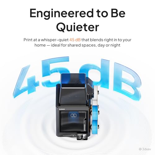 Image of ELEGOO Centauri Carbon 2 Combo Multi Color 3D Printer, CoreXY 500mm /s High Speed Multicolor Printing with Canvas, 1-Click Full Auto Leveling and 350C High-Temp Nozzle, 256x256x256mm Build Volume