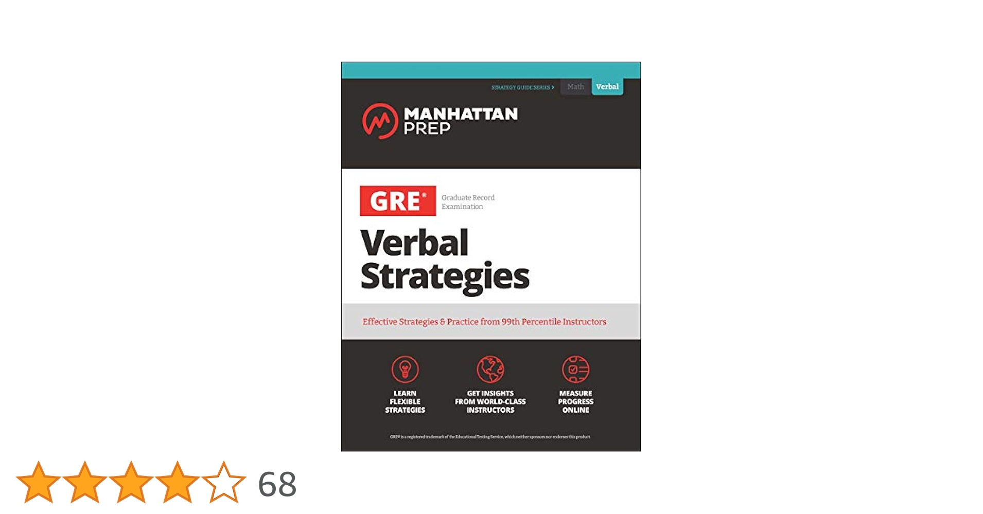 語学+参考書 GRE All the Verbal: Effective Strategies &amp; Practice from 99th Percentile Instructors Manhattan Prep GRE Prep: GRE All the Verbal : Effective