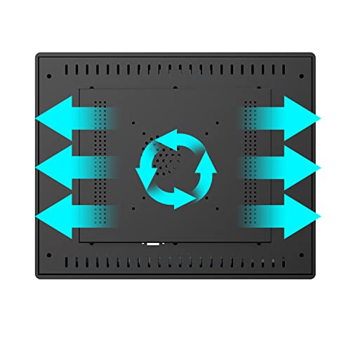 Image of 12.1 Inch Resistive Touch Screen Industrial Computer with WiFi Module Win10 (4GB RAM 128GB SSD, Core i5-3337U)