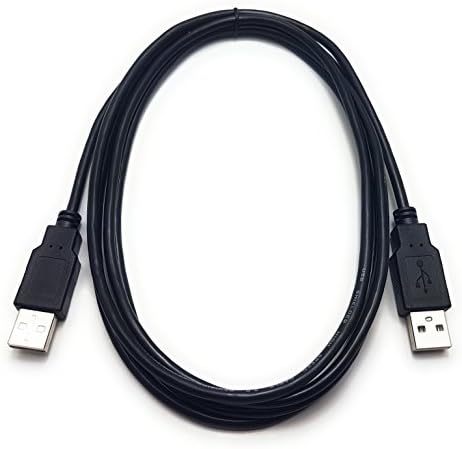 MainCore 5m Extra long Black USB 2.0 (Male to Male) A to A High-Speed Cable (Available in 0.25m, 0.50m, 1m, 1.5m, 1.8m, 2m, 3m, 5m) (5m)
