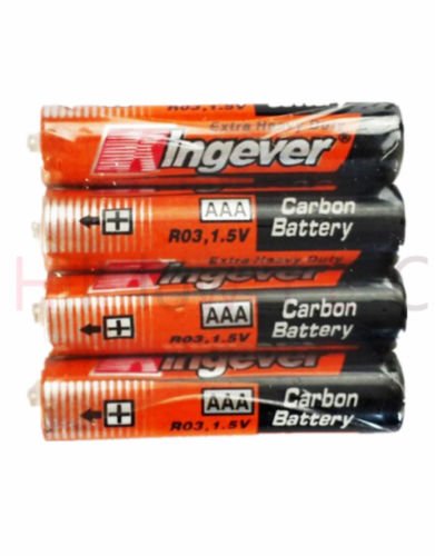 8 Piece AAA LR3 LR03 AM4 MN2400 Bulk 0 Hg 1 5V Heavy Duty K C Carbon Zinc