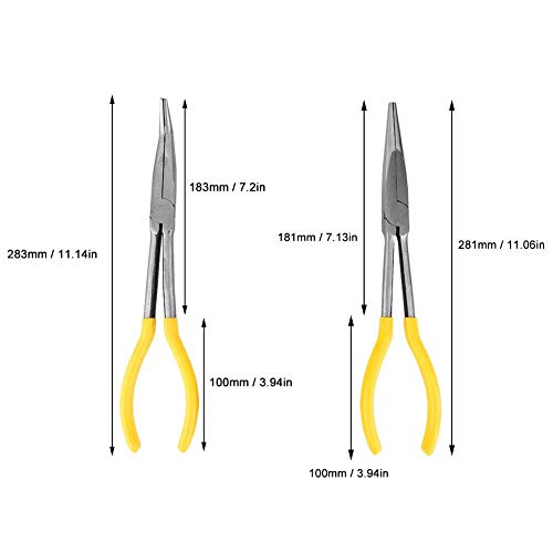 Pinces à bec long pour électriciens de pointe droite - 3