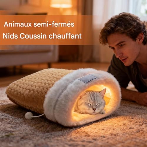 Grotte à chat design cadeau parfait pour Noël et Halloween - 3