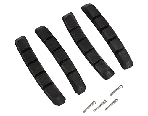 2 Pairs of Shimano V-Brake Pads XTR/XT/LX/Deore M70CT4 Severe with Safety Pin