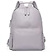 Produktbild BOSTANTEN Damen Leder Rucksack 13 Zoll Laptoprucksack Vintage Reiserucksack Casual Backpack Daypacks Grau