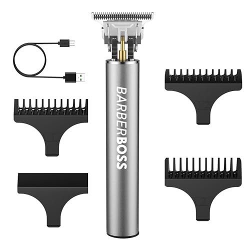 Tondeuse de précision sans fil BarberBoss avec lame en T ergonomique