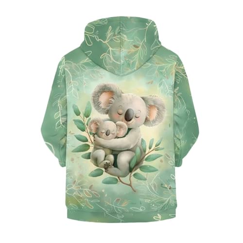 Image of Unisex Zipper Sweatshirt Boys Girls Hooded with 2 Pocket Pullover Hoodies for 6-16Y Kids