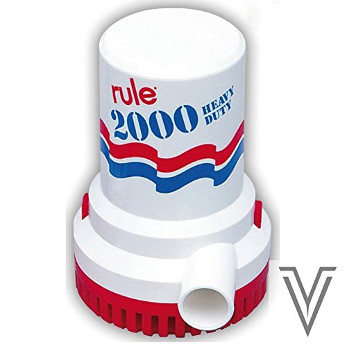 Pompe Rule 2000 GPH 12 V.