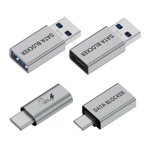 NFHK USB-3.1-Datenblocker-Adapter, 4 Stück