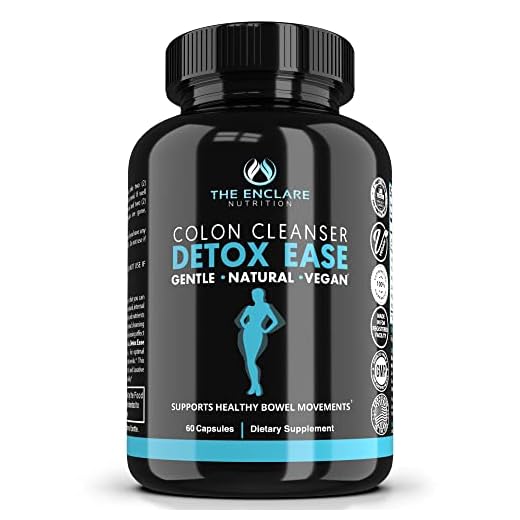Detox Ease, Colon Cleanse Detox, Healthy Bowel Movements, Digestive Health, Urinary Tract & Energy. Natural, Vegan, Safe, Diet Pills. Fiber, Herbs, Probiotics, Laxatives for Women & Men. (1)