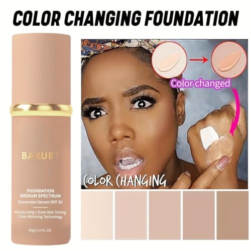 4-in-1 Color-Changing Foundation SPF 50 - 7.34 w/ Code + 48% Off Code 1TWD1WU6 - image 3