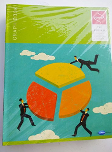 YOUVA Graph NoteBook Pages 64, size/1mm Size 22cmx28cm (Pack Of 4)
