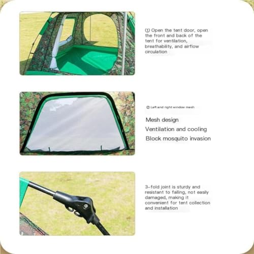 Carpa automática ligera para camping exterior 2 personas miniatura 6