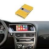 SNATEEN Wireless Carplay Android Auto for Audi A4 A5 S4 S5 RS4 RS5 Q5 2008-2015 Carplay Retrofit Kit, Support Mirrorlink, Siri, Navigation (2GMMI System)