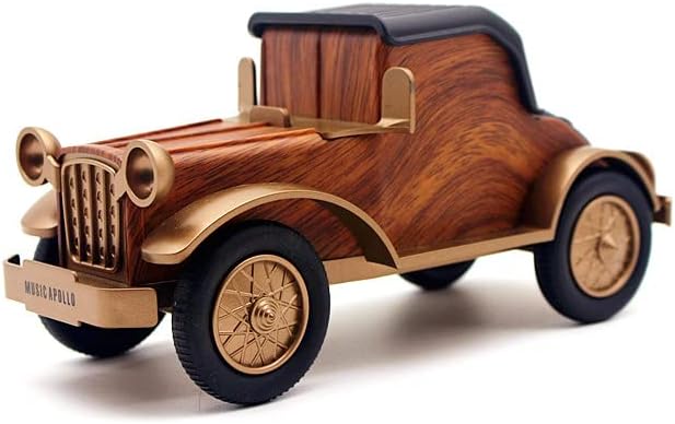 Retro Bluetooth Speaker with FM Radio – Vintage Portable Wireless Speaker for Car, Home & Outdoor Use