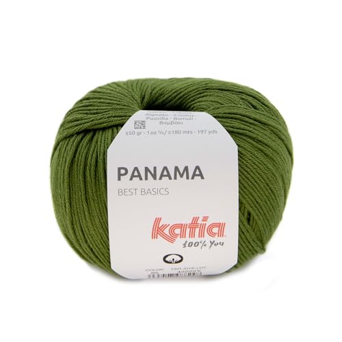 Katia Panama Pelote de laine Vert Pino (85) 50 g/env. 180 m