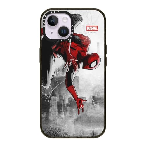 Coque iPhone 14 CASETiFY Impact Marvel Spider-Man VS MagSafe Noir - 4