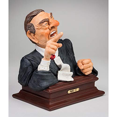 Guillermo Forchino Figurina/Busto del Abogado, ¡Pruébalo, Multicolor