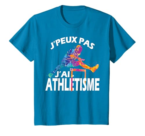 Je Peux Pas J'ai Athlétisme Athlète coureur de haies Drôle T-Shirt