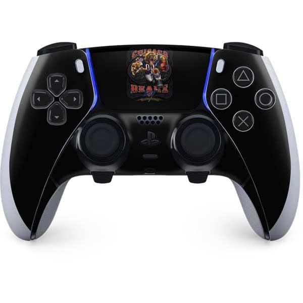 Skinit Decal Gaming Skin Compatible with PS5 DualSense Edge Pro Controller - Officially Licensed Liquid Blue NFL Chicago Bears Running Back Design