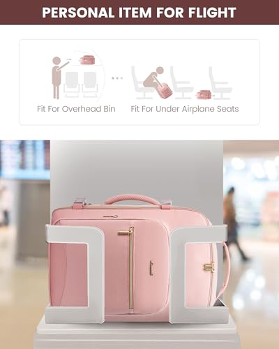 Image of LOVEVOOK 40L Travel Backpack Flight Approved Carry on Backpack,3 Packing Cubes,Waterproof Personal Item Travel Bag,TSA Carry on Luggage Suitcase Travel Essentials,Gifts for Women & Men,fits 17 inch Laptop