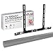 Sound Bass Arc Sound bar TV Mount, Black, Compatible with Sonos Arc Soundbar and Ultra version. Mounting Bracket for TV, Hardware Kit Included, Designed in The UK
