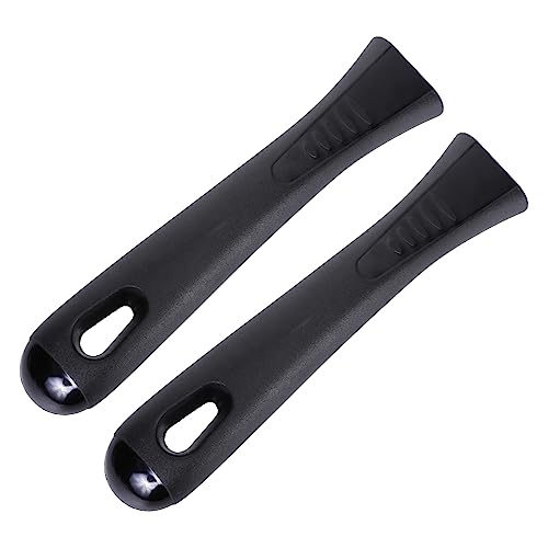 DECHOUS 2St Topfgriff braten Ersatz-Pfannengriff Bratpfanne pfannenwender Pfannengriff ersatz Pfannengriff ersetzen Universal- Griffigkeit handhaben Topf Zubehör Bakelit