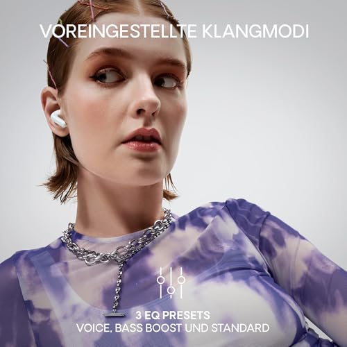 Urbanista Bluetooth Kopfhörer in Ear, Noise Cancelling Kopfhörer Kabellos – Ansicht 5